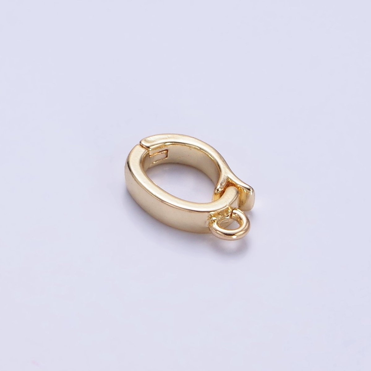 14K Gold Filled 10mm Snap Bail Latch Findings | L664 - DLUXCA