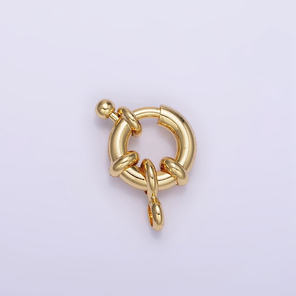 14K Gold Filled 15mm Sailor Clasps Closure Findings | Z811 - DLUXCA