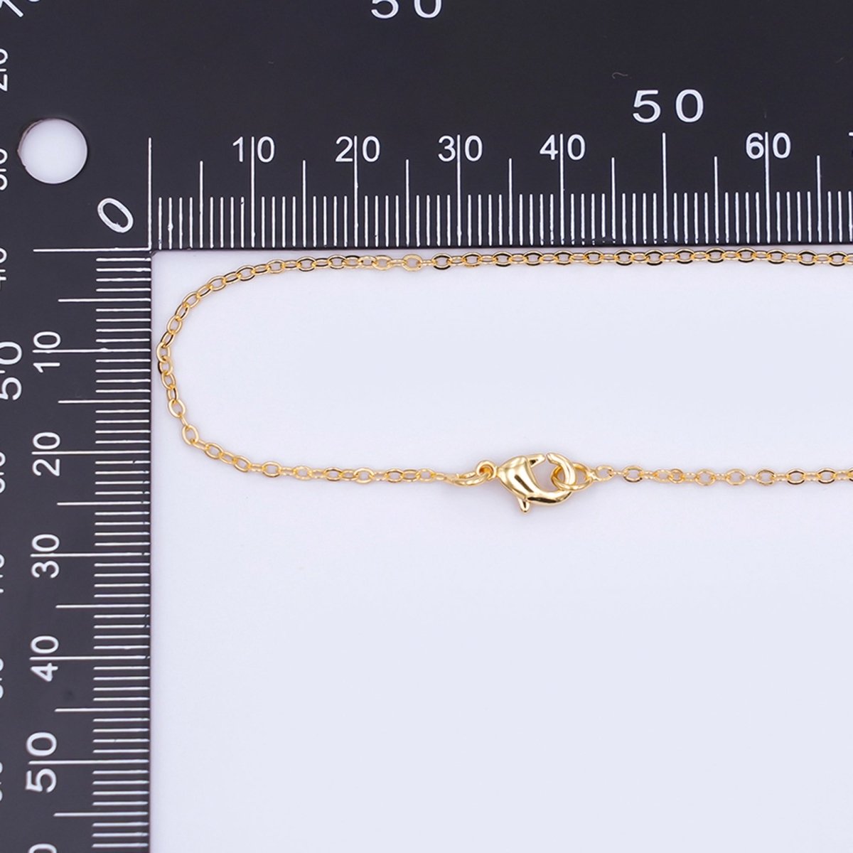 14K Gold Filled 1.7mm Minimalist Cable Chain 20 Inch Necklace | WA - 3093 - DLUXCA