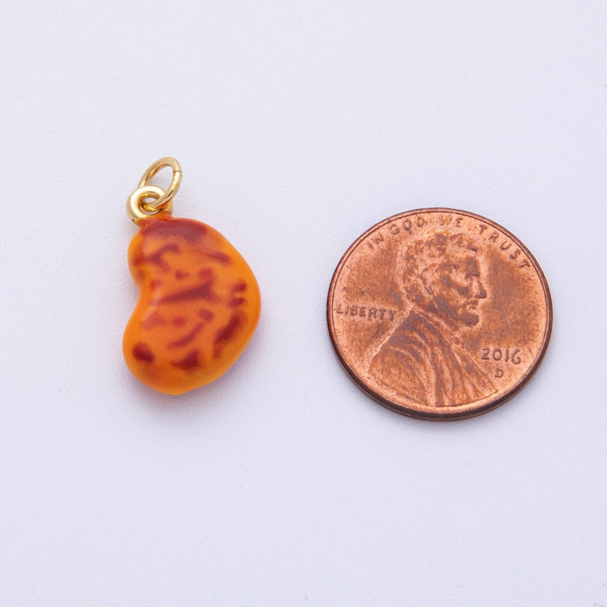 14K Gold Filled 18.5mm Palmier Pastry 3D Multidimensional Charm | Charms - 00025 - DLUXCA