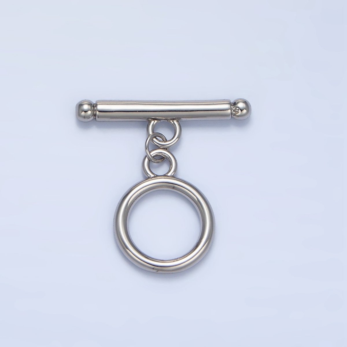 14K Gold Filled 24mm Minimalist Toggle Clasps Closure Findings in Gold & Silver | L614 - DLUXCA