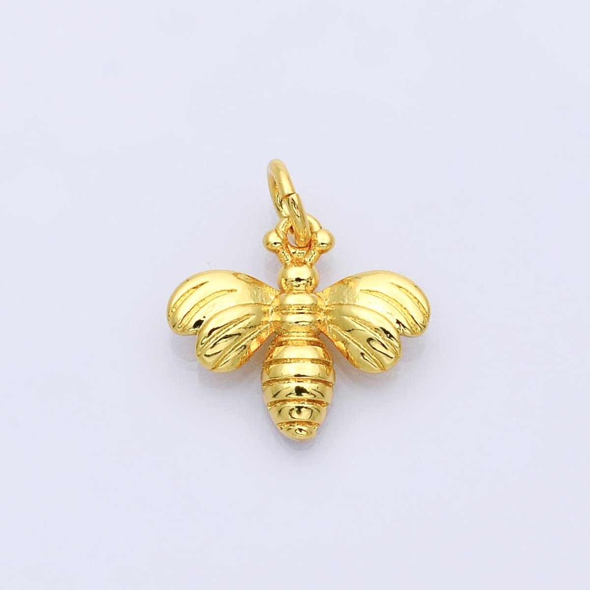 14K Gold Filled Minimalist Bee Insect Charm | D201 - DLUXCA