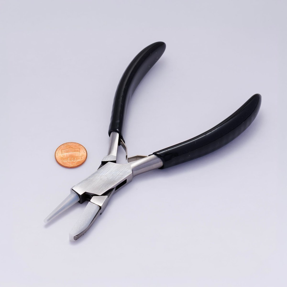 152mm Standard Flat Nosed Plier Tool with Ergonomic Handle for Jewelry Making | SP - 055 - DLUXCA