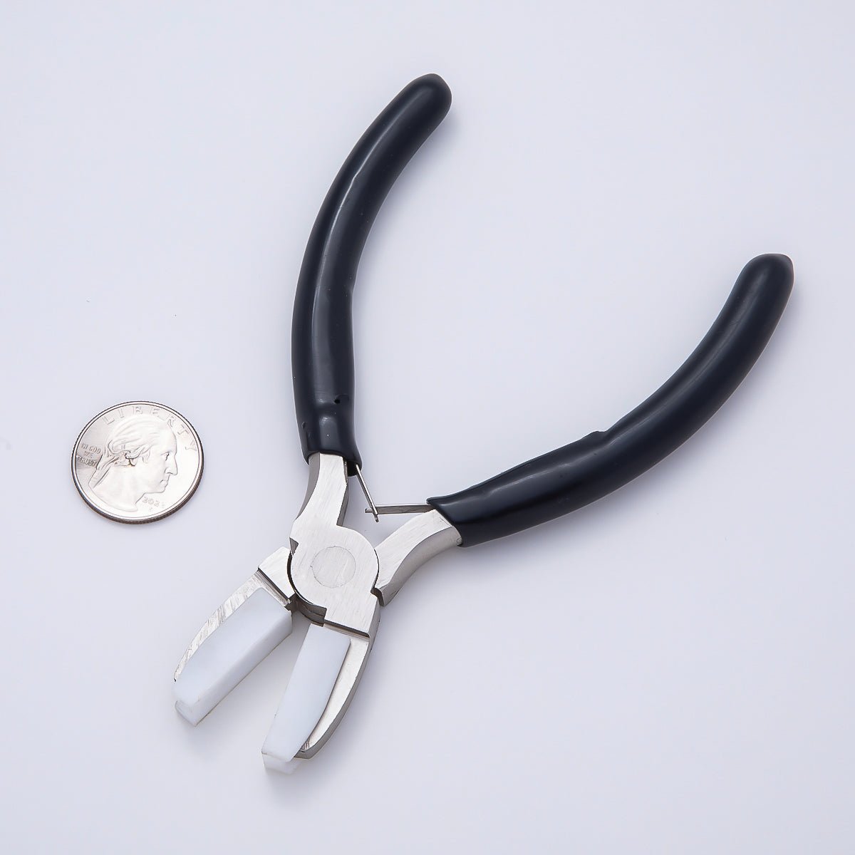 155mm Simple Flat Plier Tool with Ergonomic Handle for Jewelry Making | SP - 056 - DLUXCA