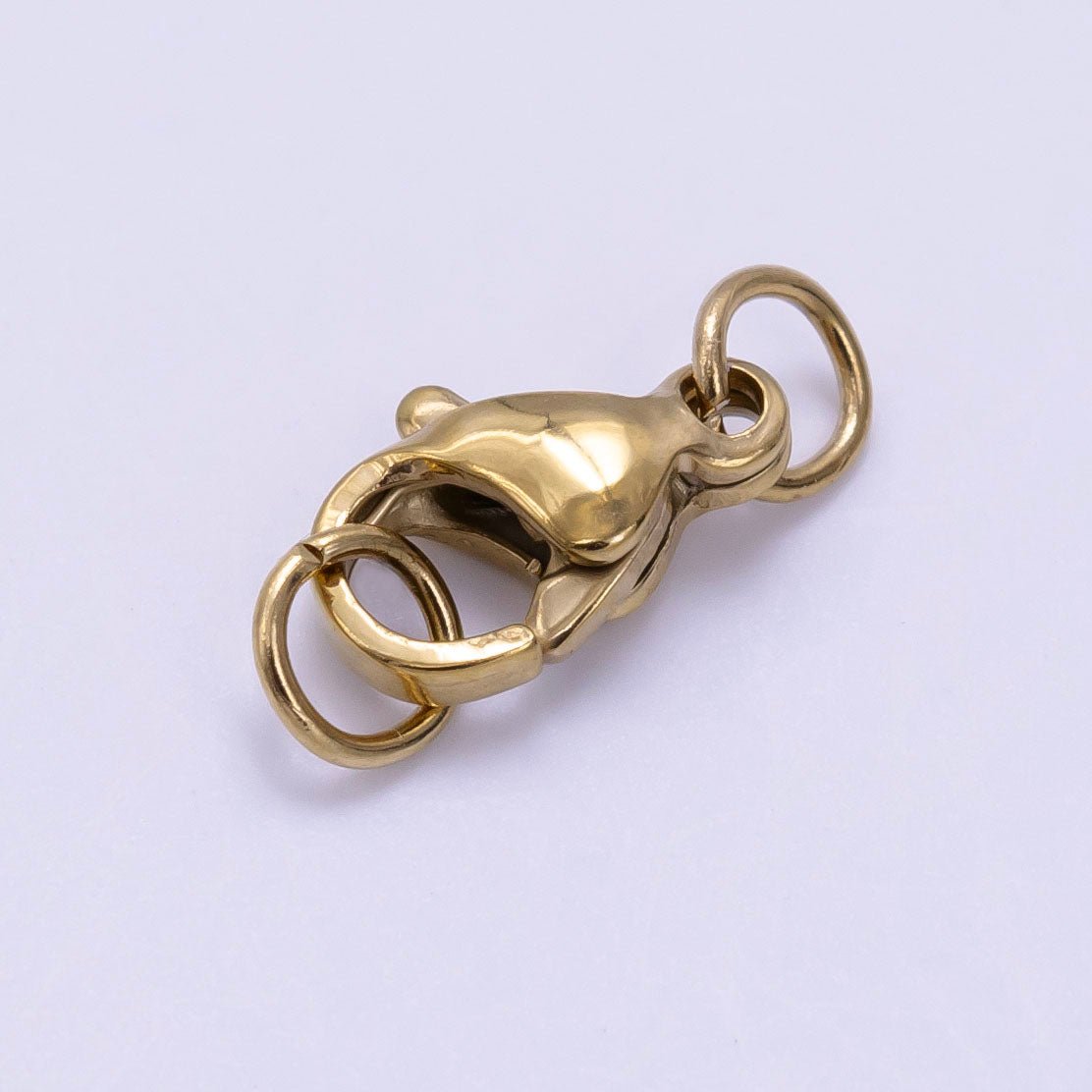 16K Gold Filled 10mm Lobster Clasps Jewelry Closure Supply End Clasp | Z - 406 - DLUXCA