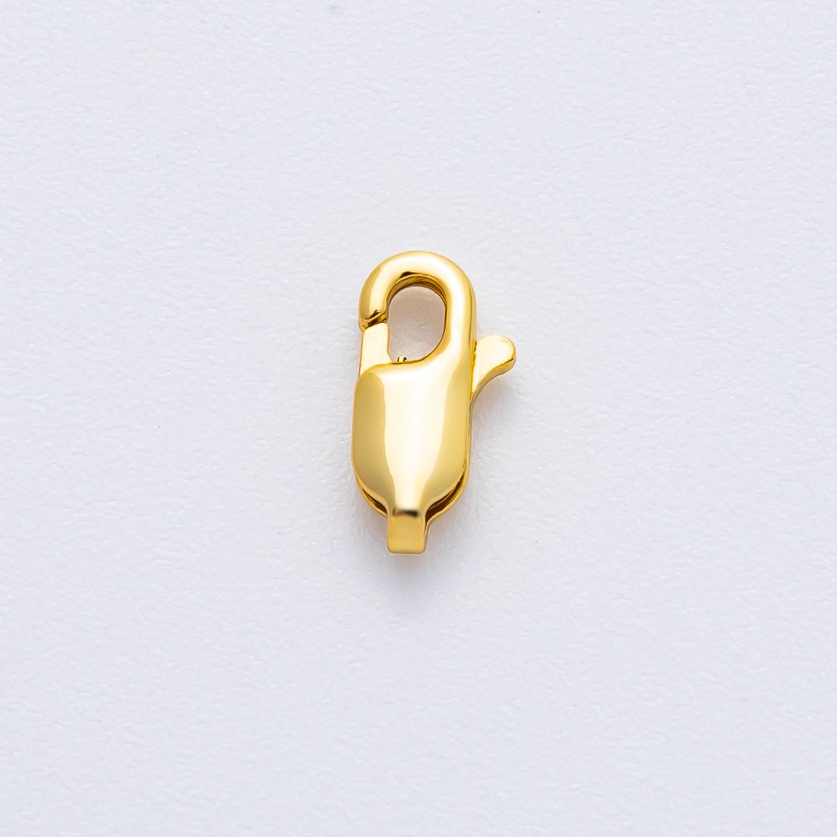 18K Gold Filled 10mm Puffy Lobster Clasp Charm Finding | Z1372 - DLUXCA