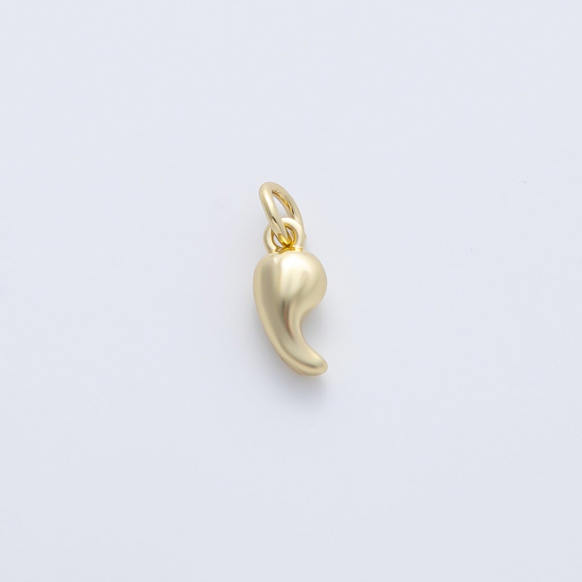 18K Gold Filled 11mm Minimalist Teardrop Mini Charm | AK043 - DLUXCA