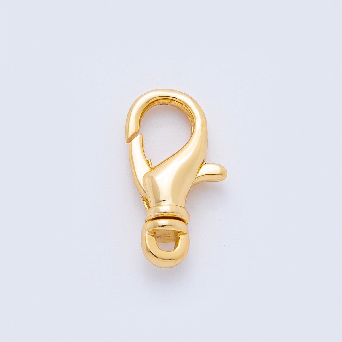 18K Gold Filled 16mm Lobster Swivel Clasp Charm Finding | Z1424 - DLUXCA