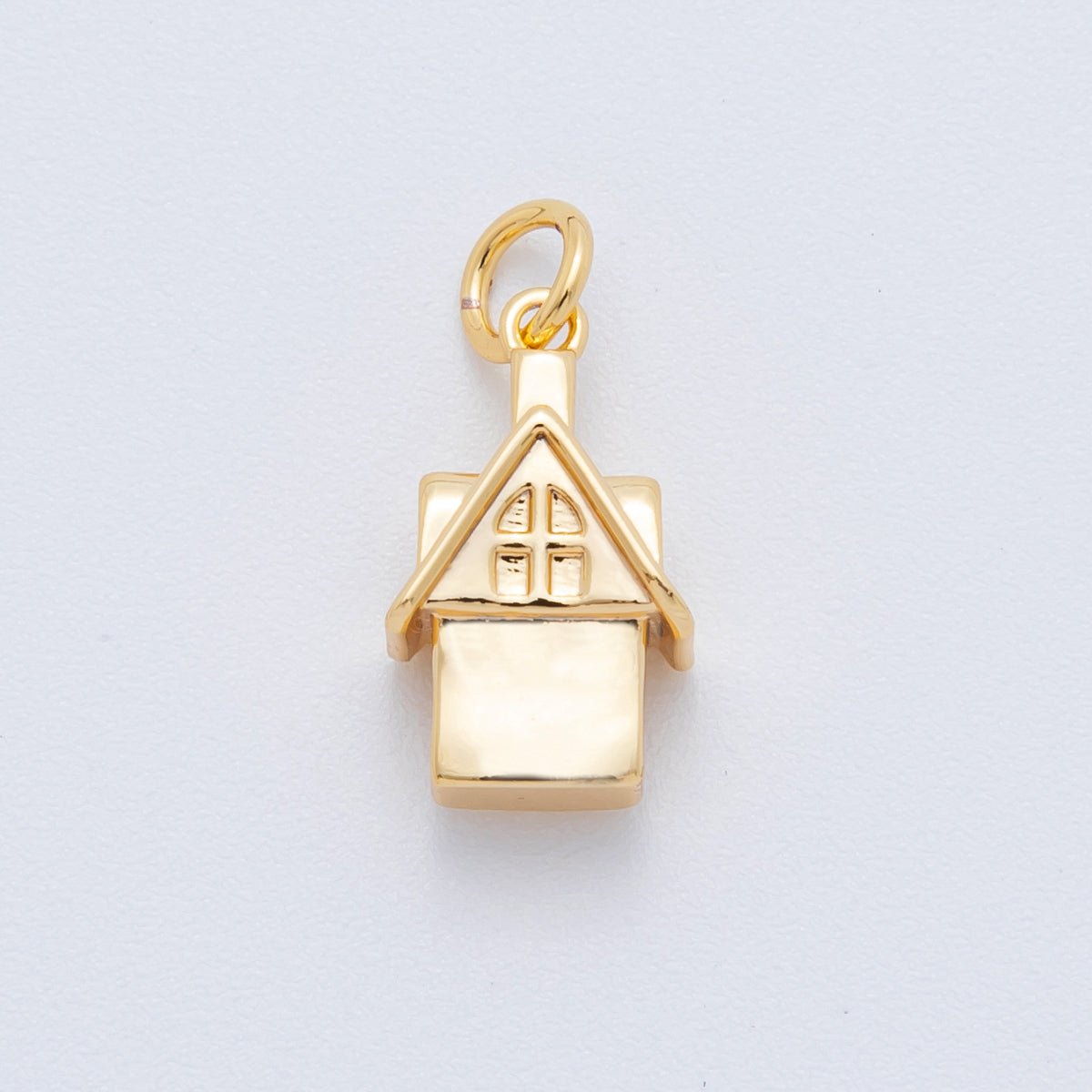 18K Gold Filled 19mm Mini House Charm | AH - 924 - DLUXCA