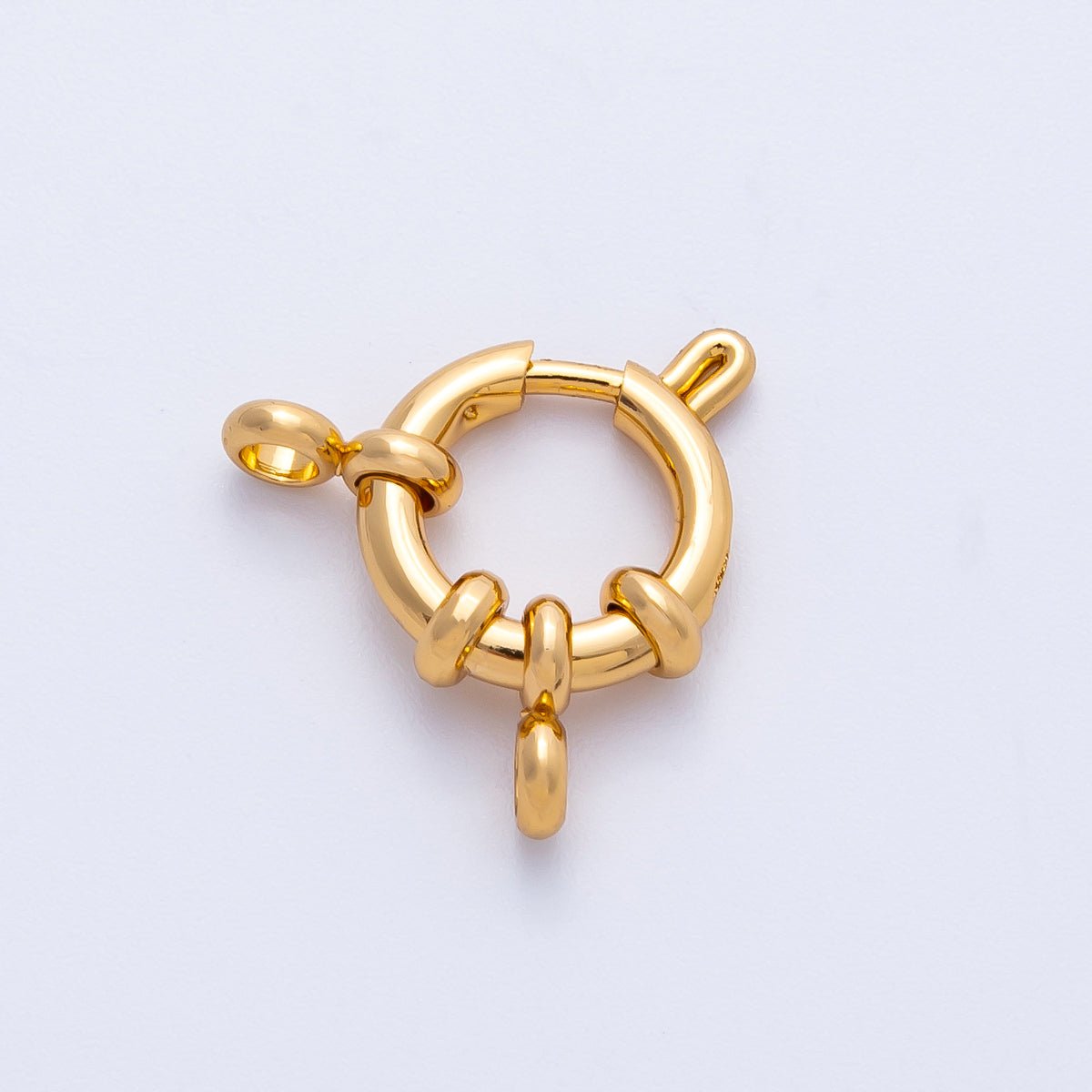 18K Gold Filled 21.5mm Minimalist Sailor Clasps Closure Findings | Findings - 00056 - DLUXCA