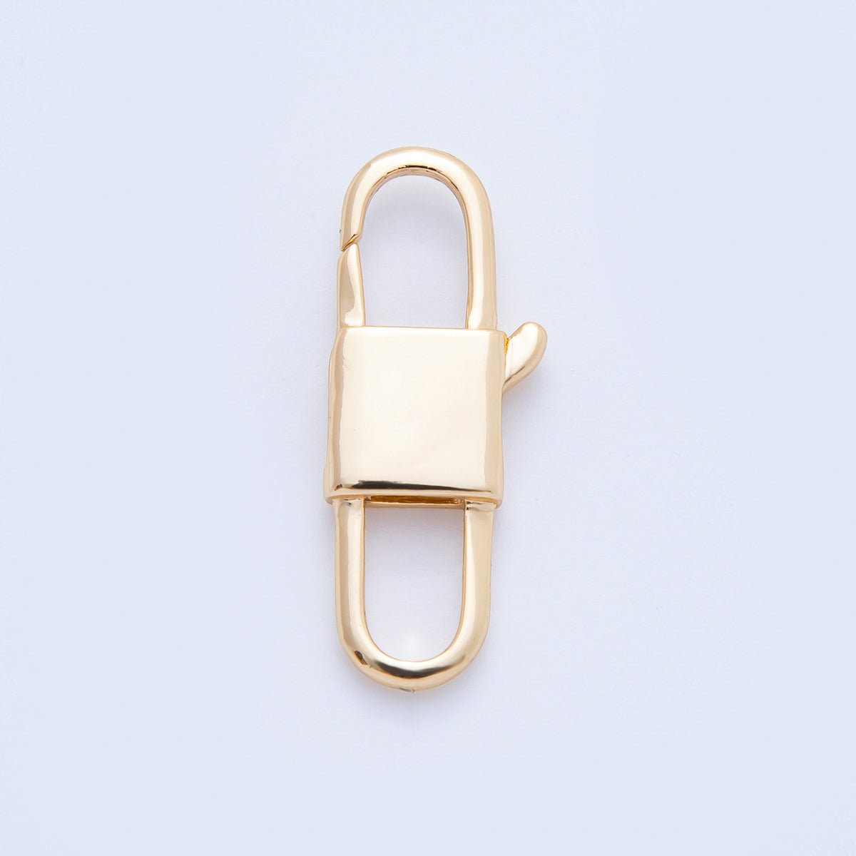 18K Gold Filled 27mm Lobster Clasp Charm Finding | Z1377 - DLUXCA