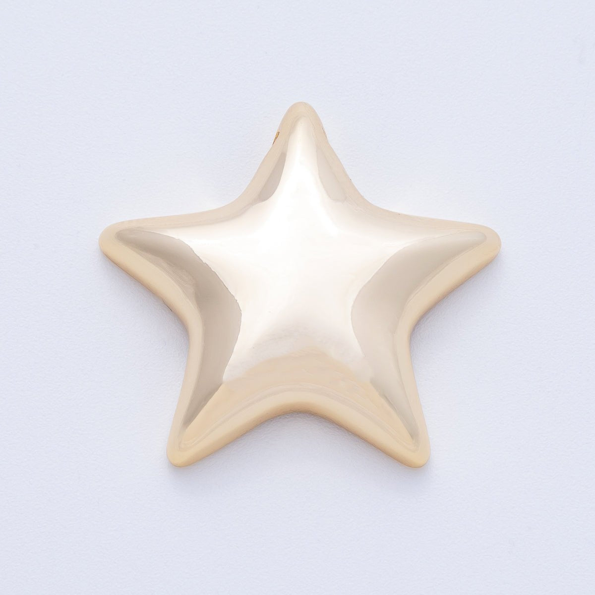 18K Gold Filled 34mm Geometric Star Slider Charm | Z - 1652 - DLUXCA
