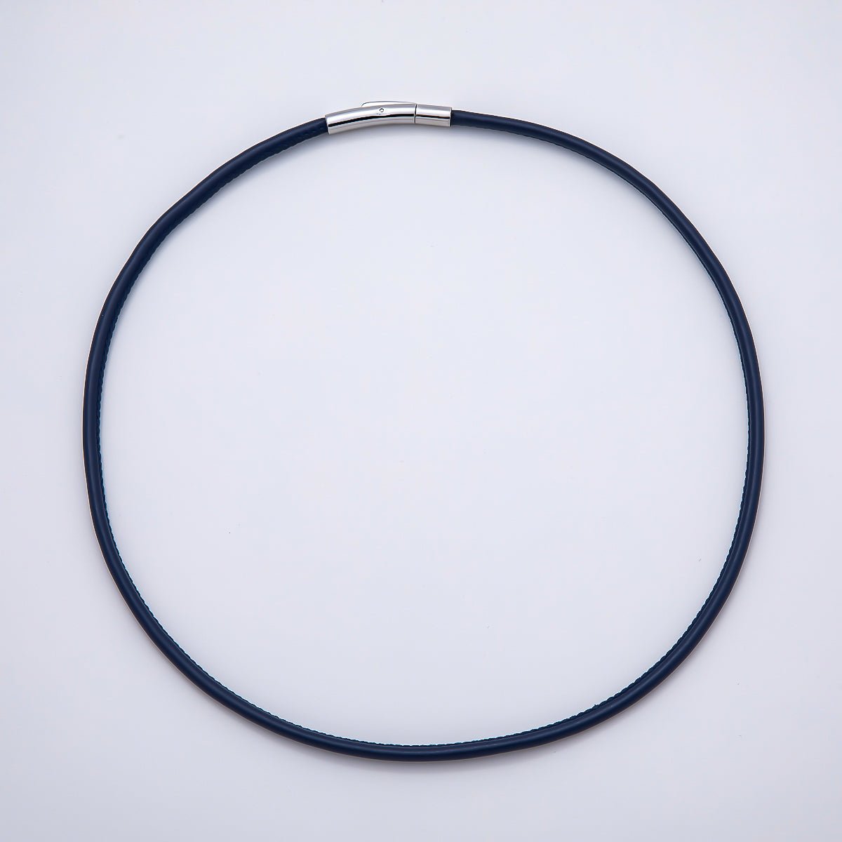 18K Gold Filled 4mm Black, Brown, Red, Blue Fall Faux Leather Cord 19 Inch Necklace | WA - 3853 ~ WA - 3856 - DLUXCA