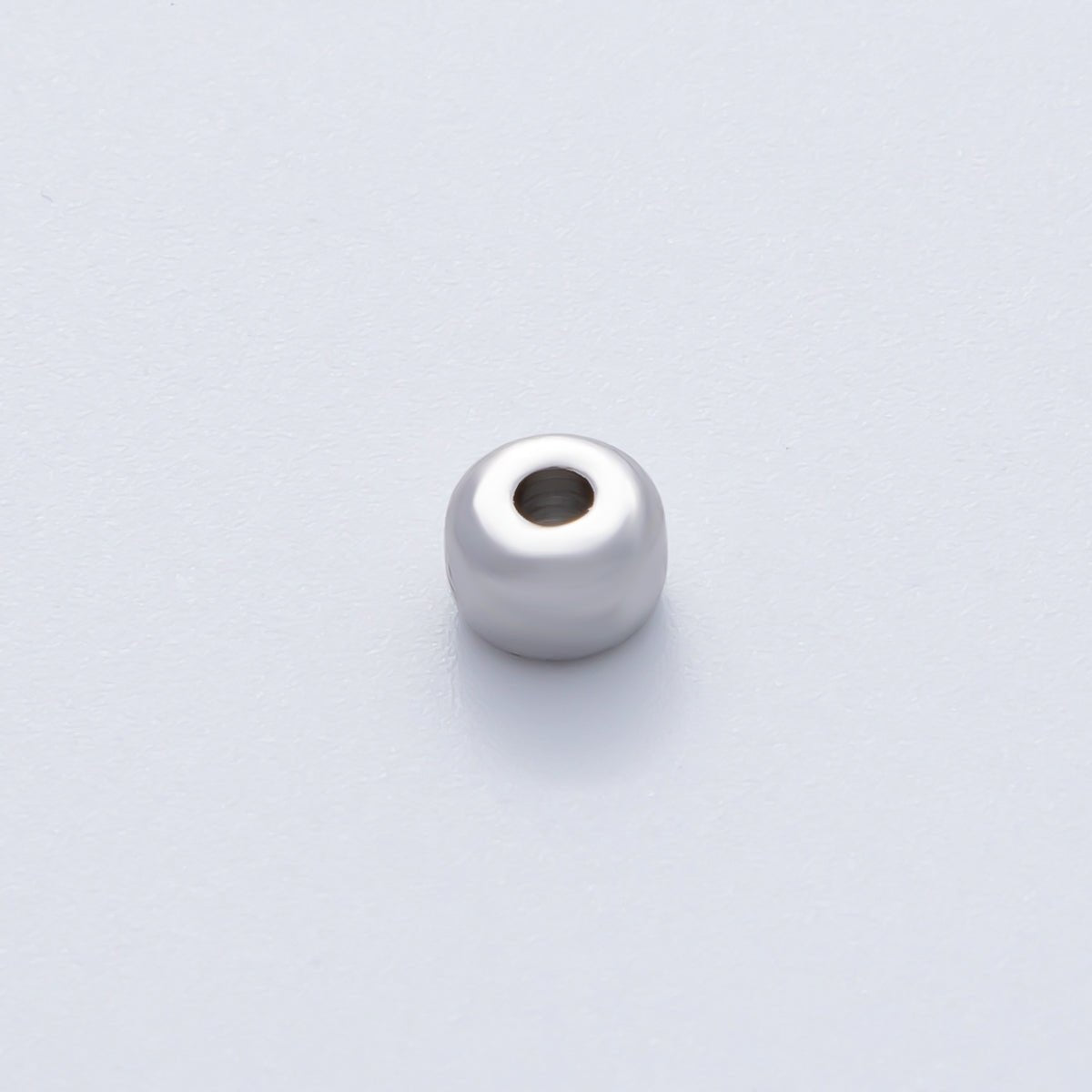 18K Gold Filled 6mm Minimalist Rondelle Spacer Bead | B538 - DLUXCA