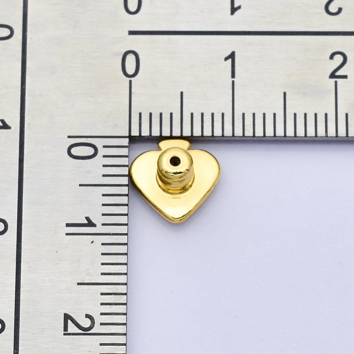 18K Gold Filled Geometric Earring Backs Findings | Z1202 - DLUXCA