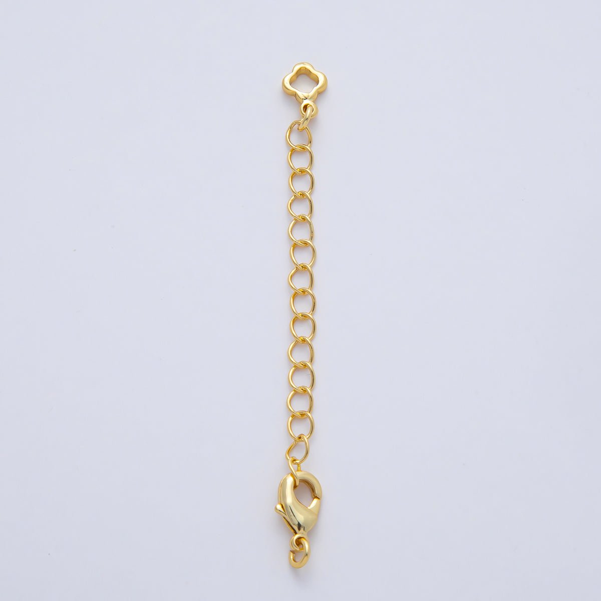 18K Gold Filled Minimalist Lobster Clasps Extender Charm Set Findings | Z1482 - Z1593 - DLUXCA