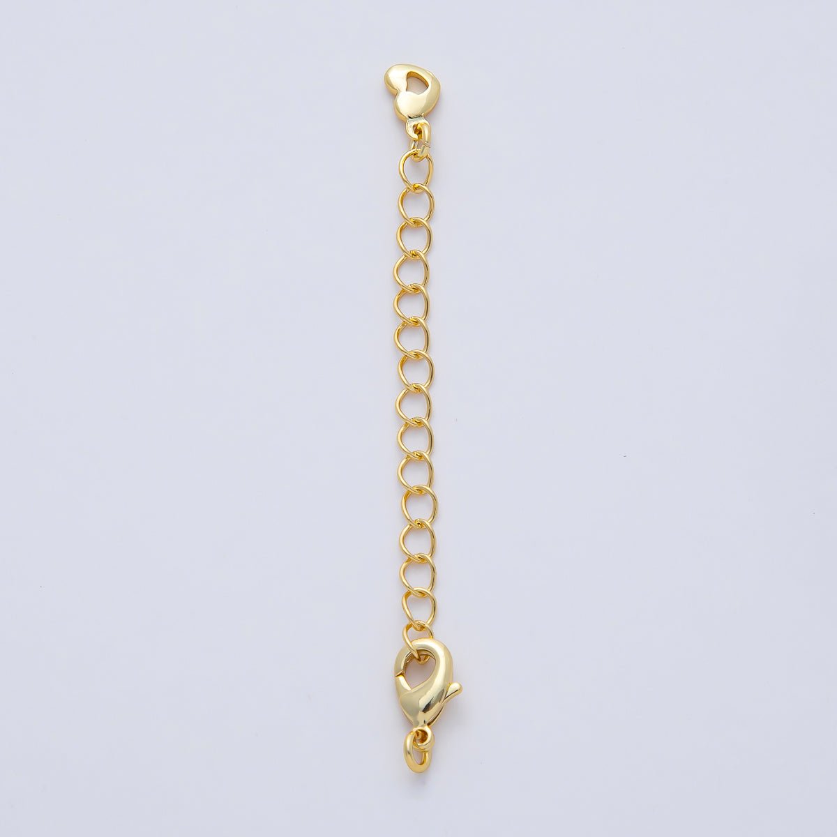 18K Gold Filled Minimalist Lobster Clasps Extender Charm Set Findings | Z1482 - Z1593 - DLUXCA