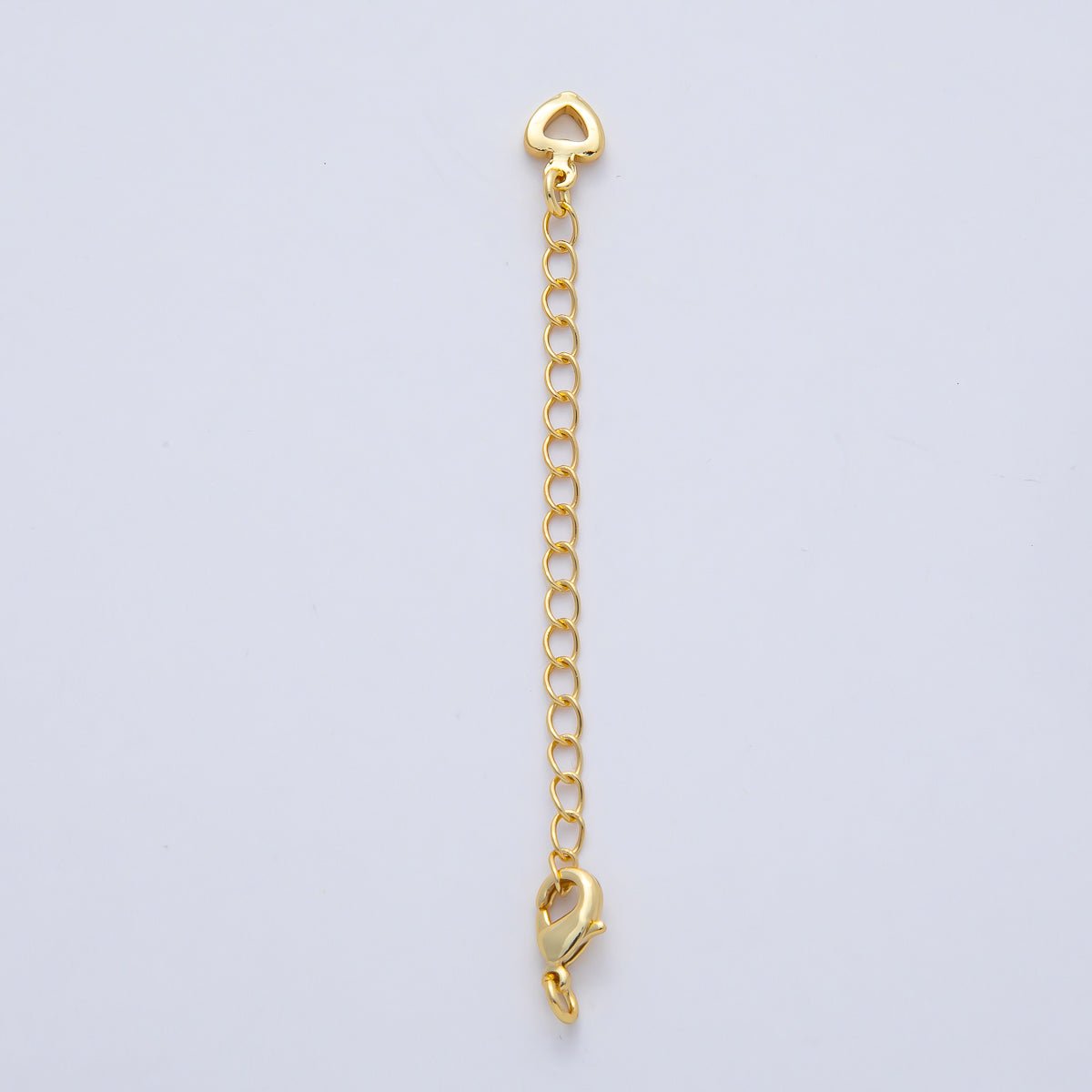 18K Gold Filled Minimalist Lobster Clasps Extender Charm Set Findings | Z1482 - Z1593 - DLUXCA