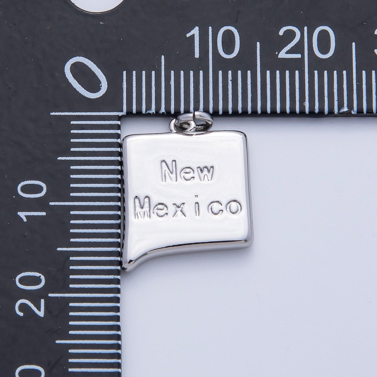 18K Gold Filled United States of America State Map Charm in Gold & Silver | AK064 - AK113 - DLUXCA