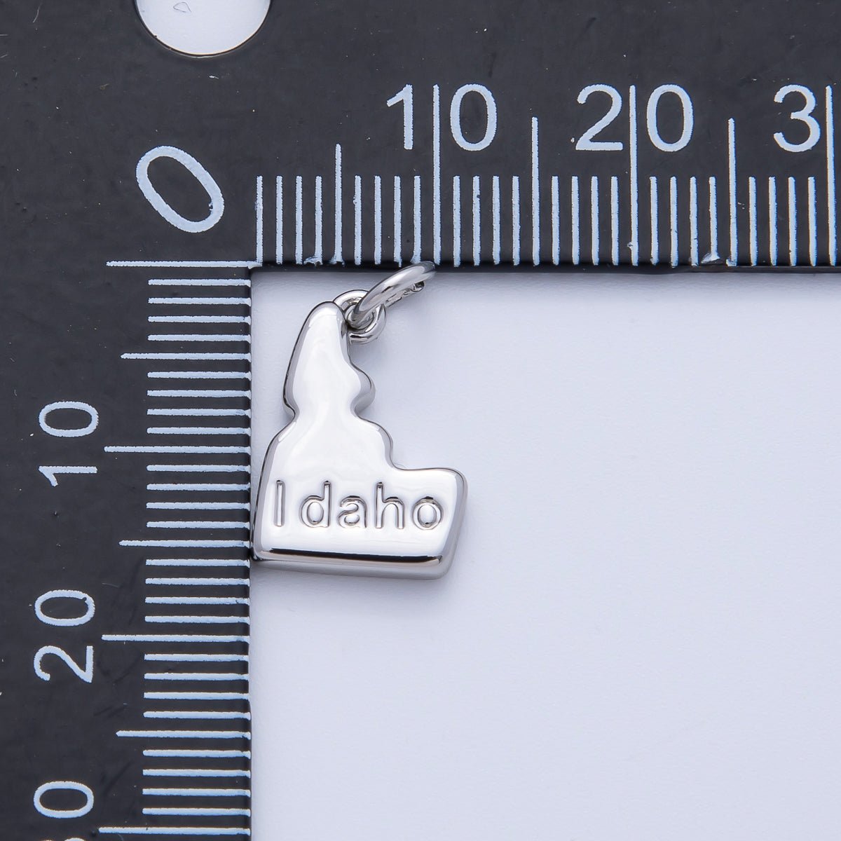 18K Gold Filled United States of America State Map Charm in Gold & Silver | AK064 - AK113 - DLUXCA