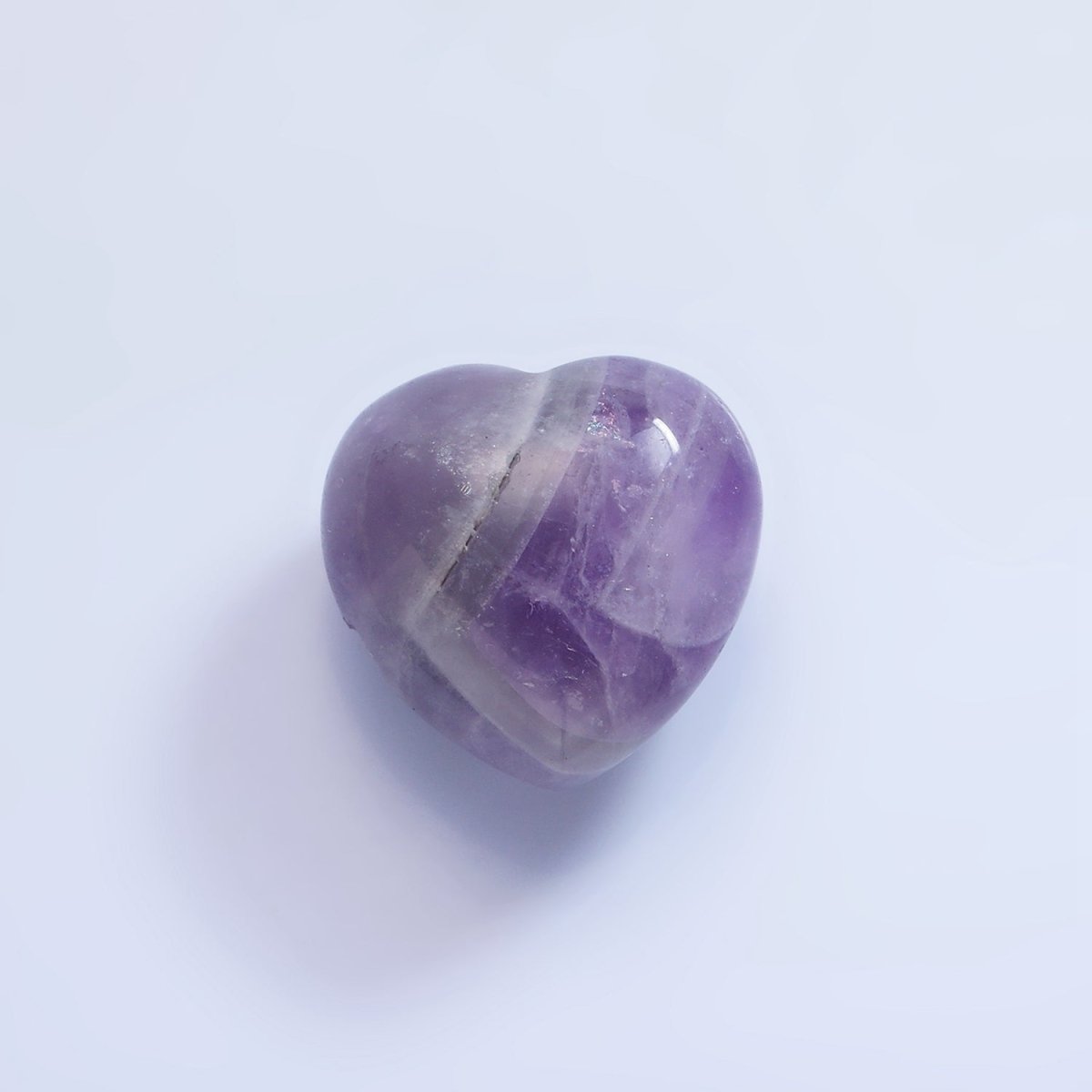 20mm Natural Gemstone Heart Charm | B886 - B892 - DLUXCA