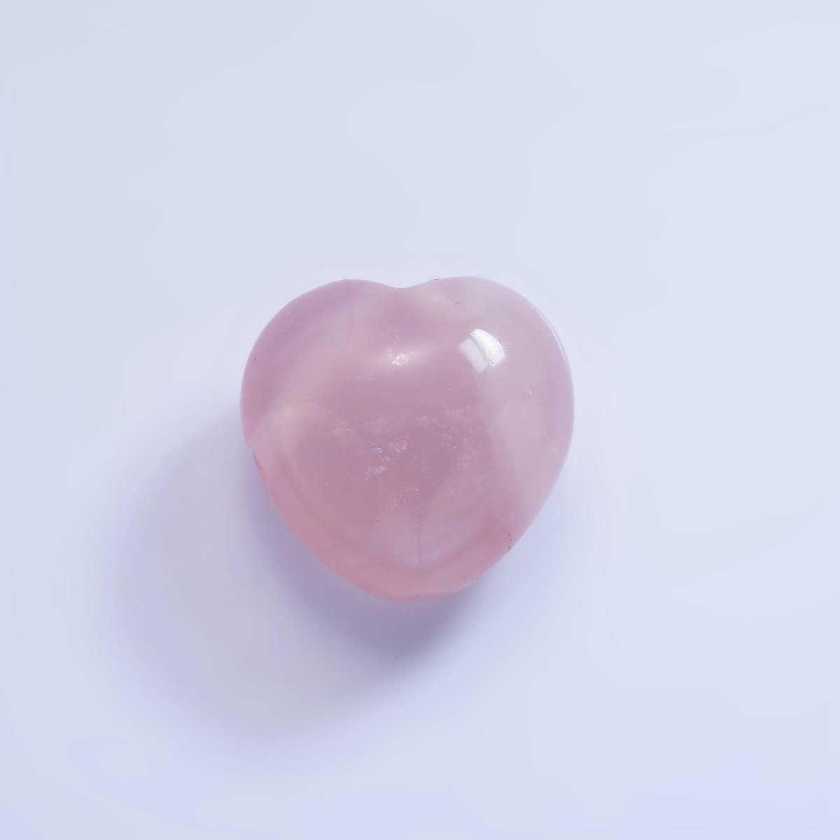 20mm Natural Gemstone Heart Charm | B886 - B892 - DLUXCA