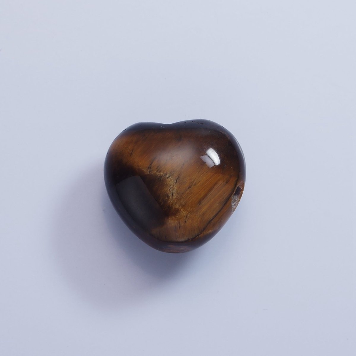 20mm Natural Gemstone Heart Charm | B886 - B892 - DLUXCA