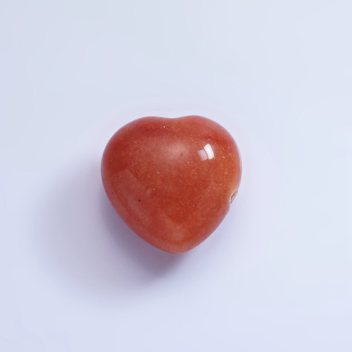 20mm Natural Gemstone Heart Charm | B886 - B892 - DLUXCA