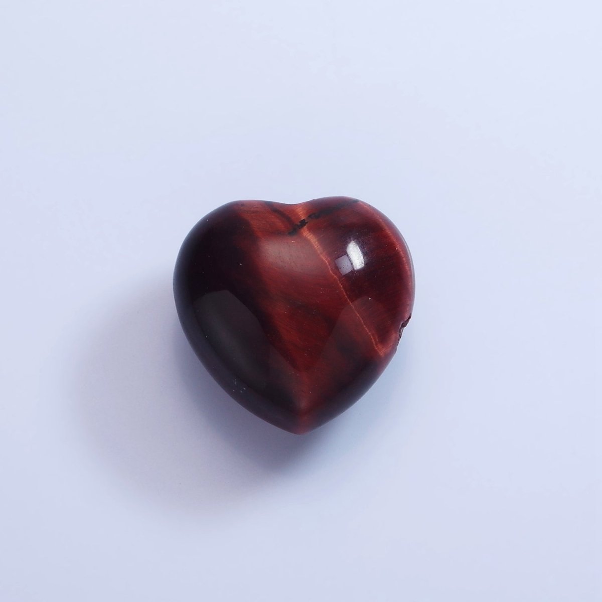 20mm Natural Gemstone Heart Charm | B886 - B892 - DLUXCA