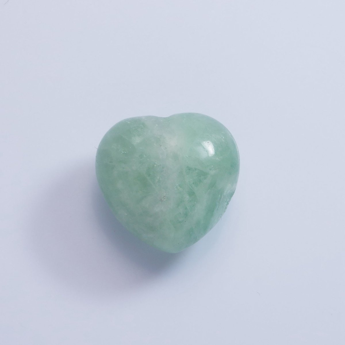 20mm Natural Gemstone Heart Charm | B886 - B892 - DLUXCA