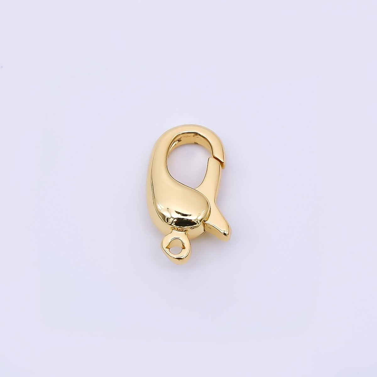 24K Gold Filled 10mm Classic Dainty Lobster Closure Finding | Z - 1306 - DLUXCA