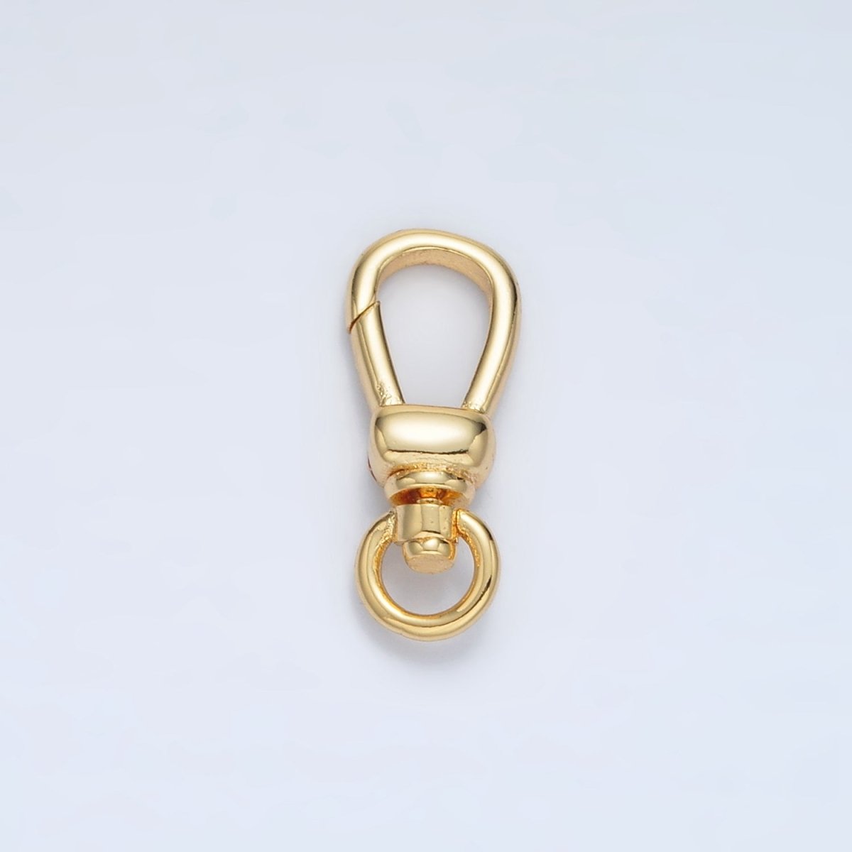 24K Gold Filled 12mm Trigerless Swivel Snap Hook Closure Findings | Z863 - DLUXCA