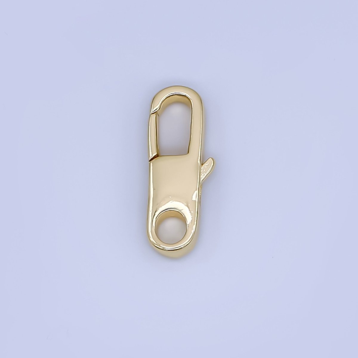 24K Gold Filled 15mm Lobster Clasp Charm Finding | Z1353 - DLUXCA