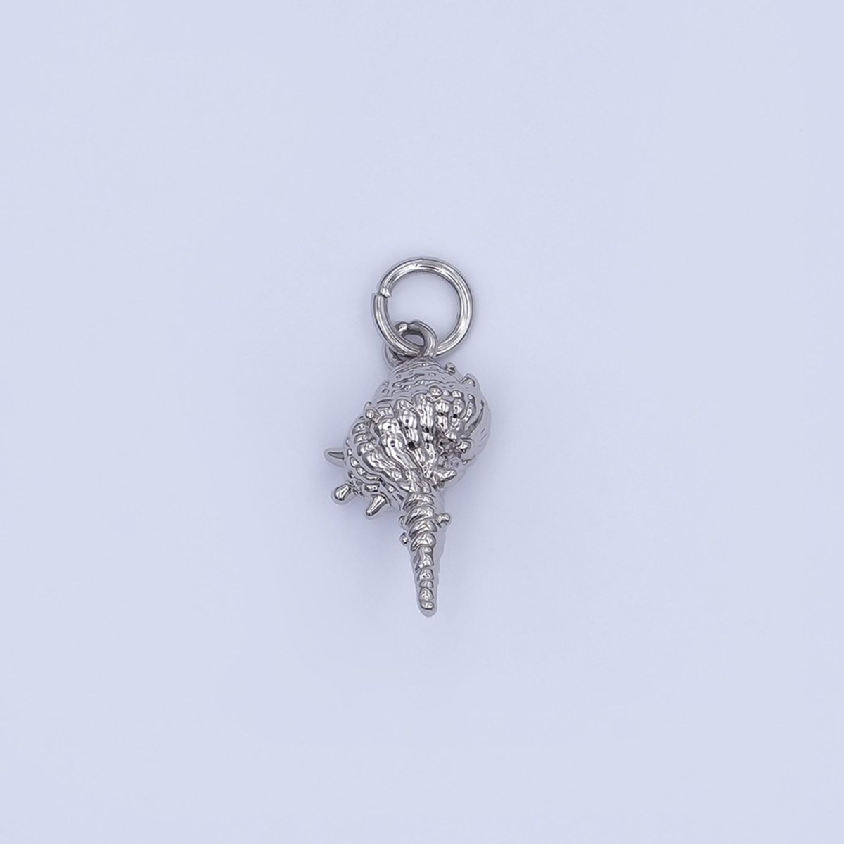 24K Gold Filled 16.5mm Conch Sea Shell Charm in Gold & Silver | AF477 - DLUXCA