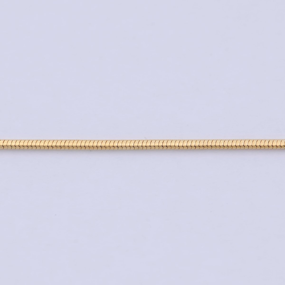 24K Gold Filled 1mm Snake Chain 14 Inch Necklace | WA - 505 - DLUXCA