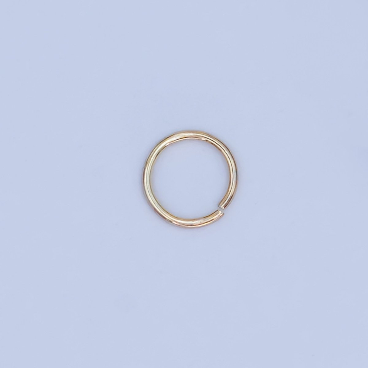 24K Gold Filled 4mm x 0.4mm ( 26 gauge )Minimalist Jump Ring Finding Set in Gold & Silver | SP - 1616 - DLUXCA