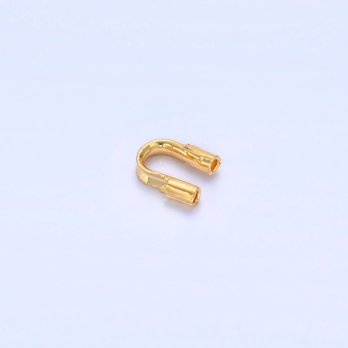 24K Gold Filled 5mm Minimalist Wire Guard Findings Set | Z1035 - DLUXCA