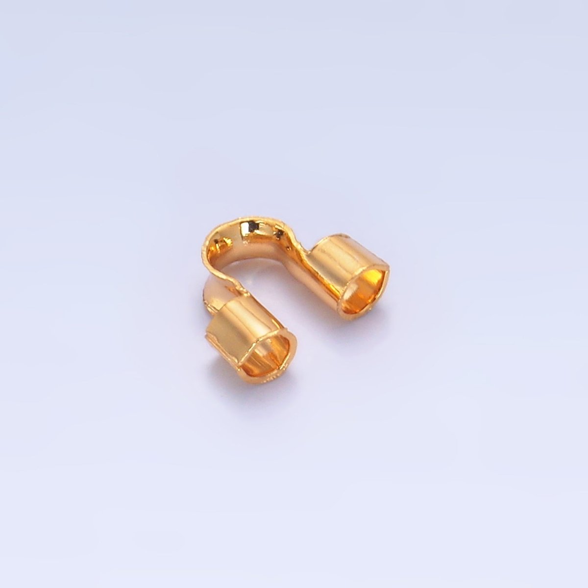 24K Gold Filled 7mm Minimalist Wire Guard Findings Set | Z1034 - DLUXCA