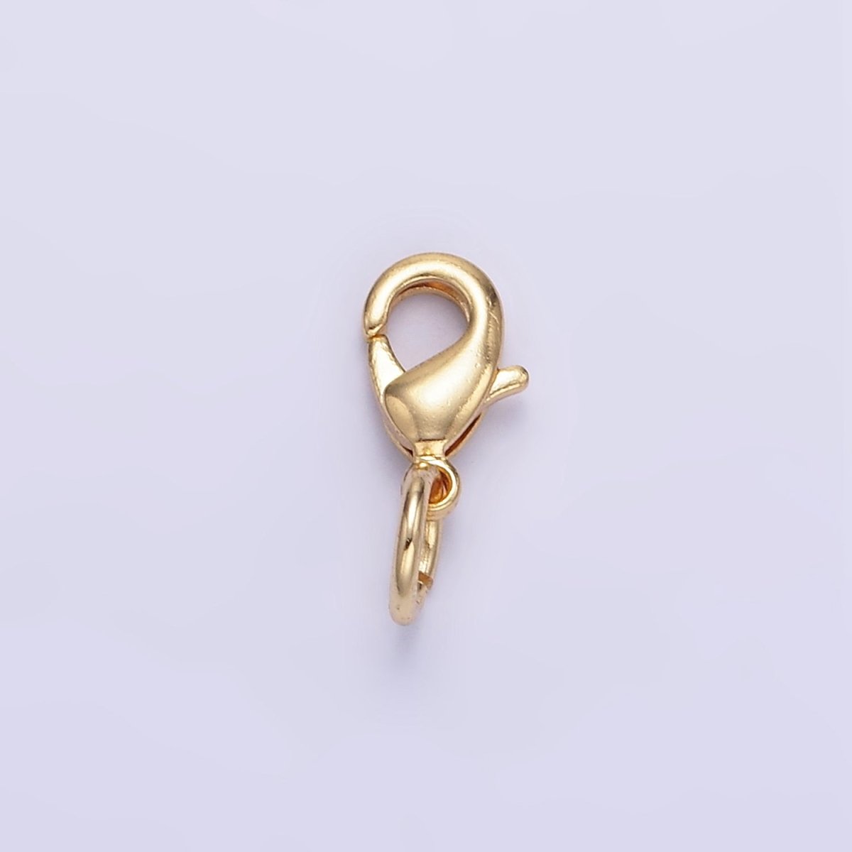 24K Gold Filled 8.5mm Minimalist Lobster Claw Clasps Closure Findings | Z868 - DLUXCA