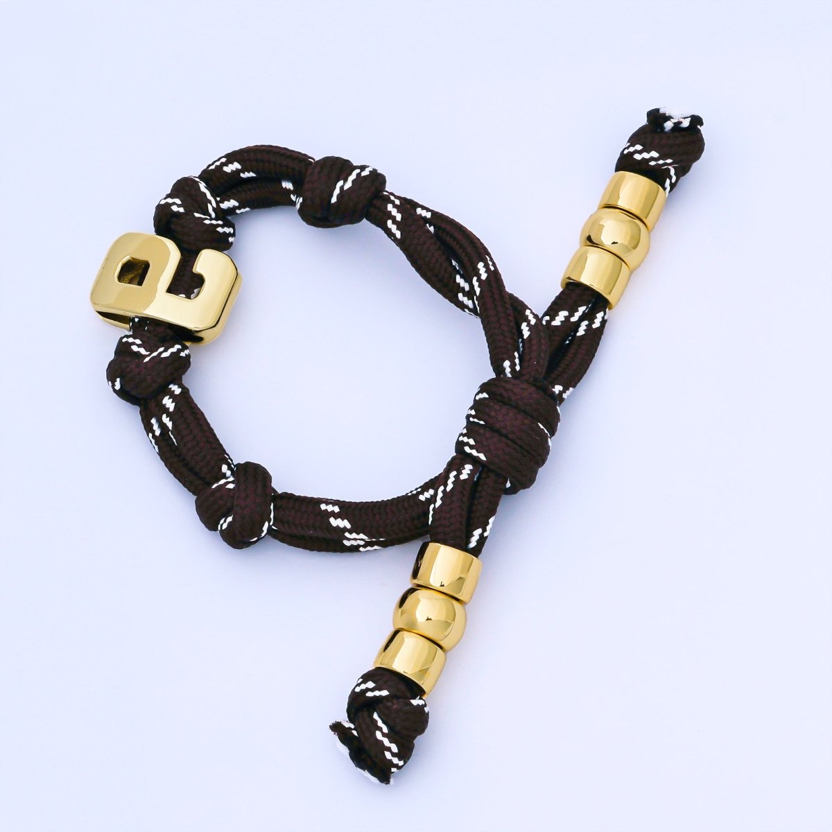 24K Gold Filled 9mm x 6mm Minimalist Wide Bead in Gold & Silver | B487 - DLUXCA