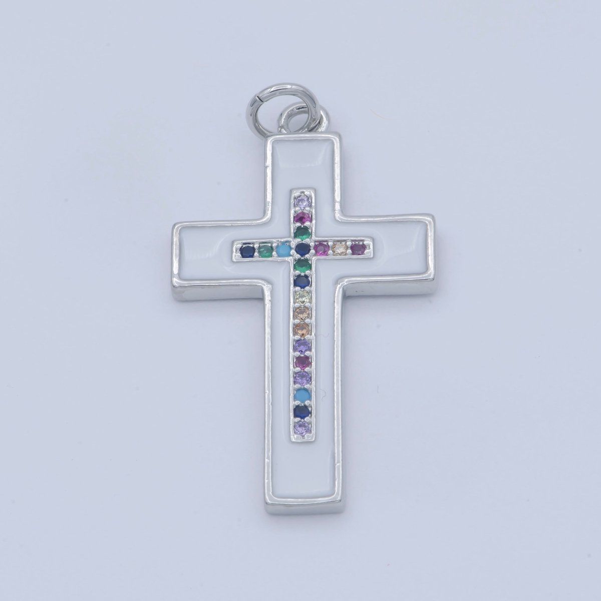 24K Gold Filled Cross Charm E - 215 - E - 217 E - 275 - DLUXCA