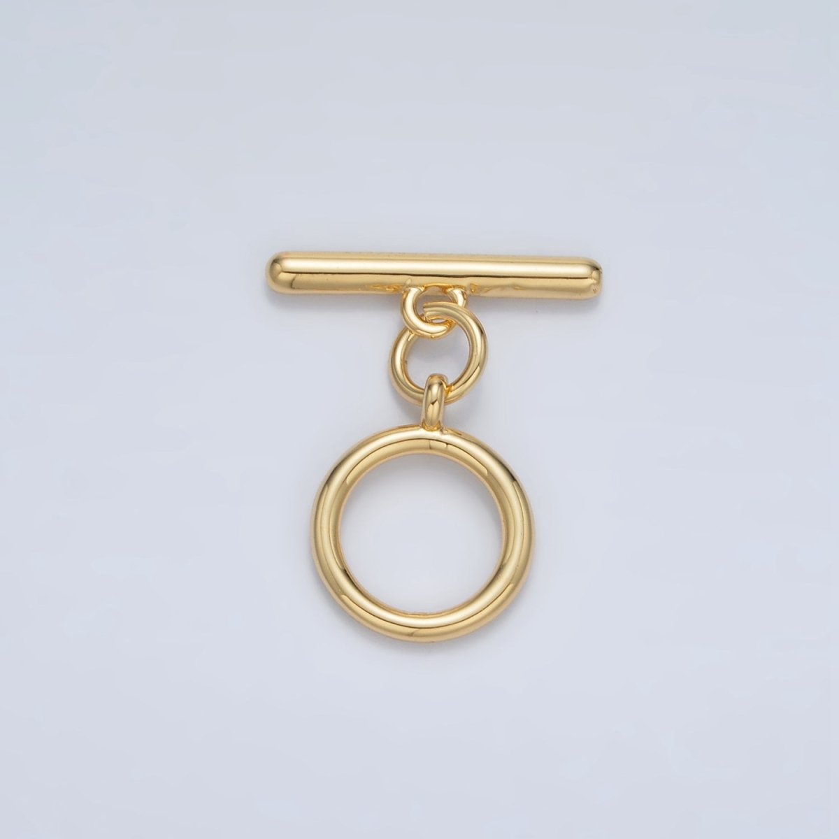 24K Gold Filled Minimalist Toggle Clasps Closure Findings | Z852 - DLUXCA