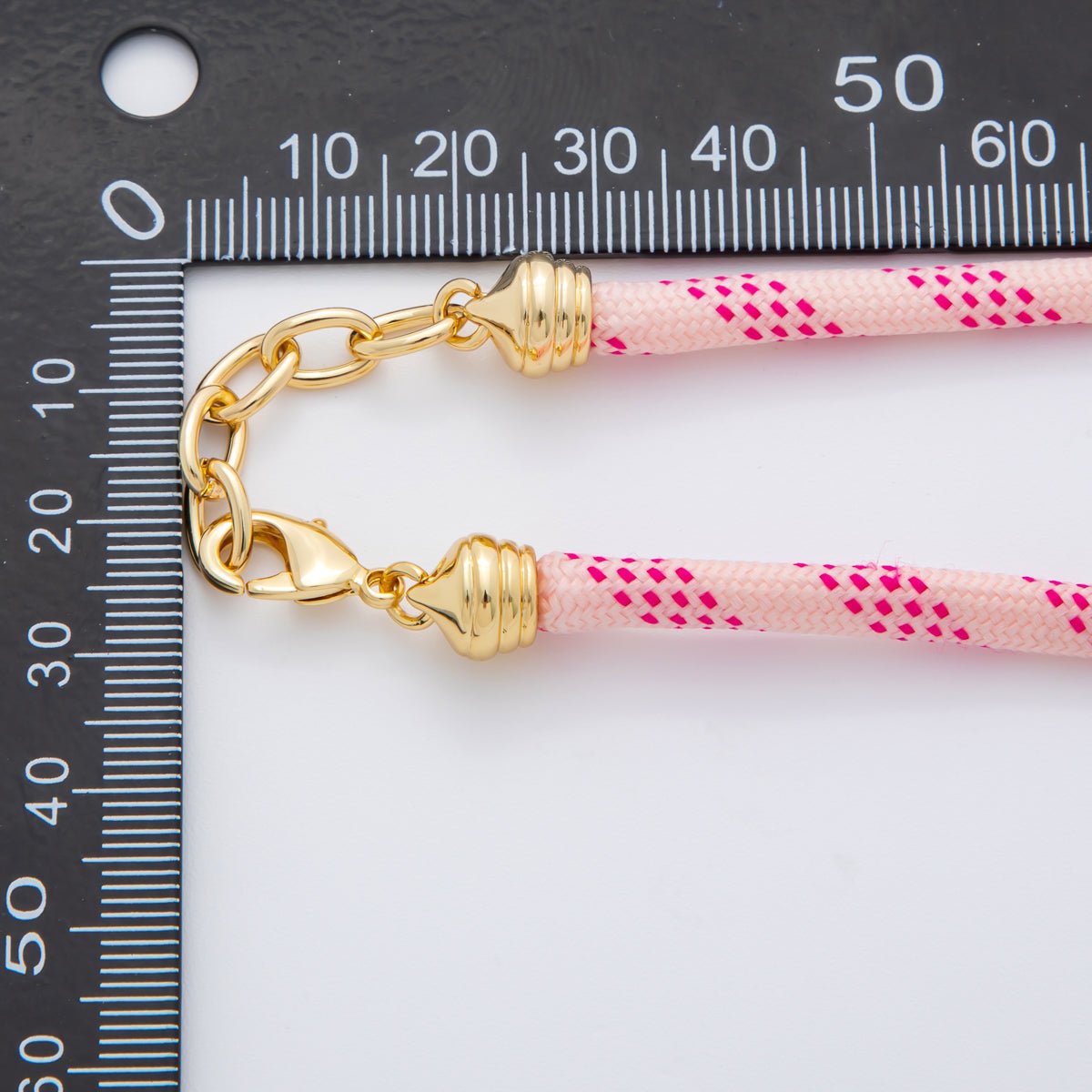24K Gold Filled Summer Fall Cotton Cord Necklace | WA - A001 ~ WA - 291 - DLUXCA