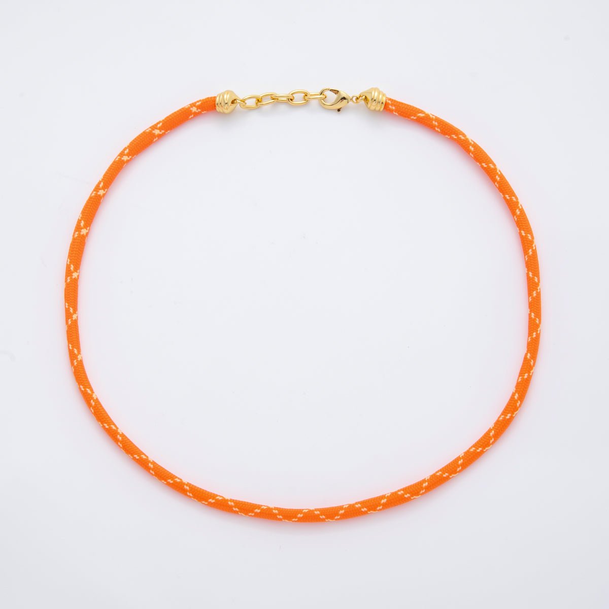 24K Gold Filled Summer Fall Cotton Cord Necklace | WA - A001 ~ WA - 291 - DLUXCA