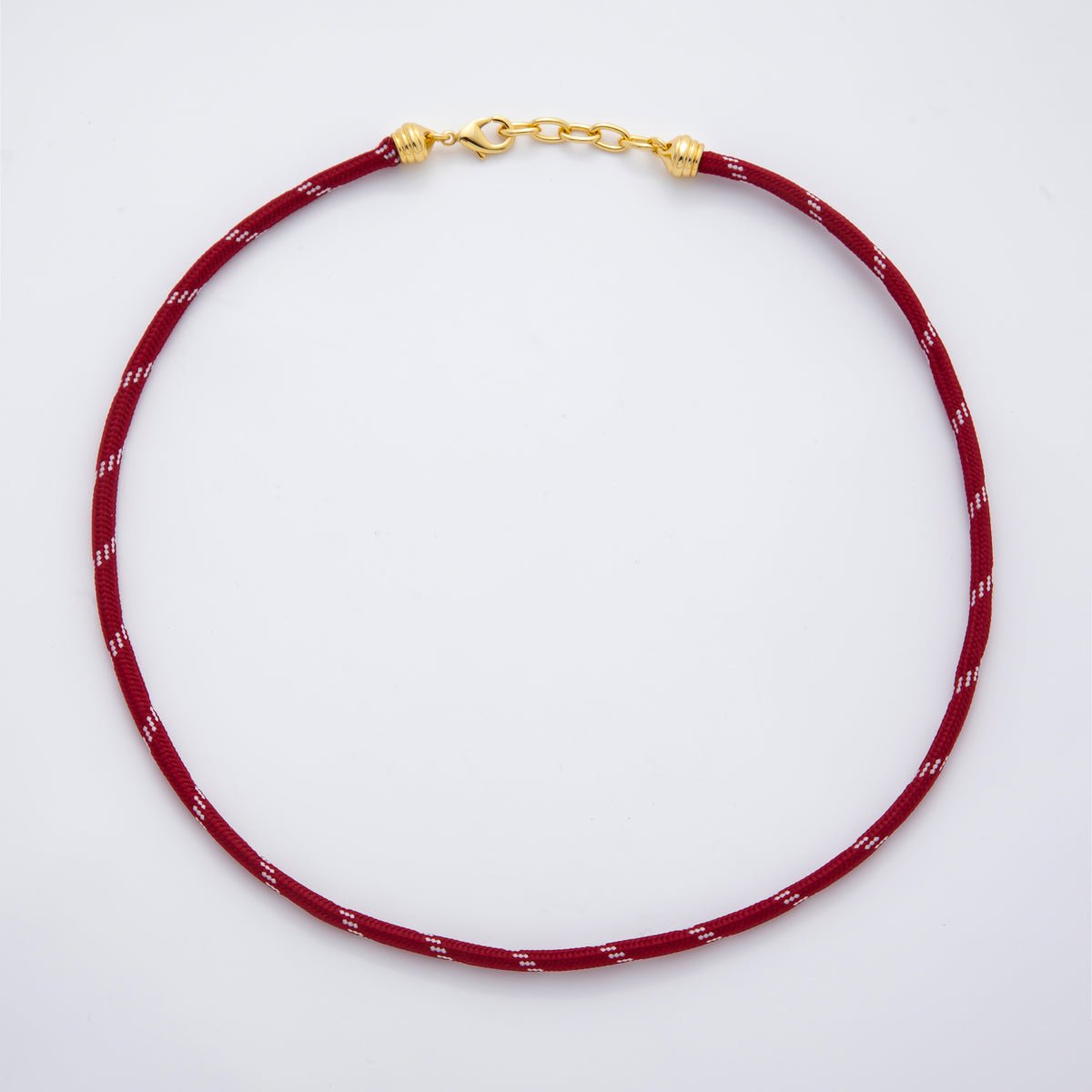 24K Gold Filled Summer Fall Cotton Cord Necklace | WA - A001 ~ WA - 291 - DLUXCA