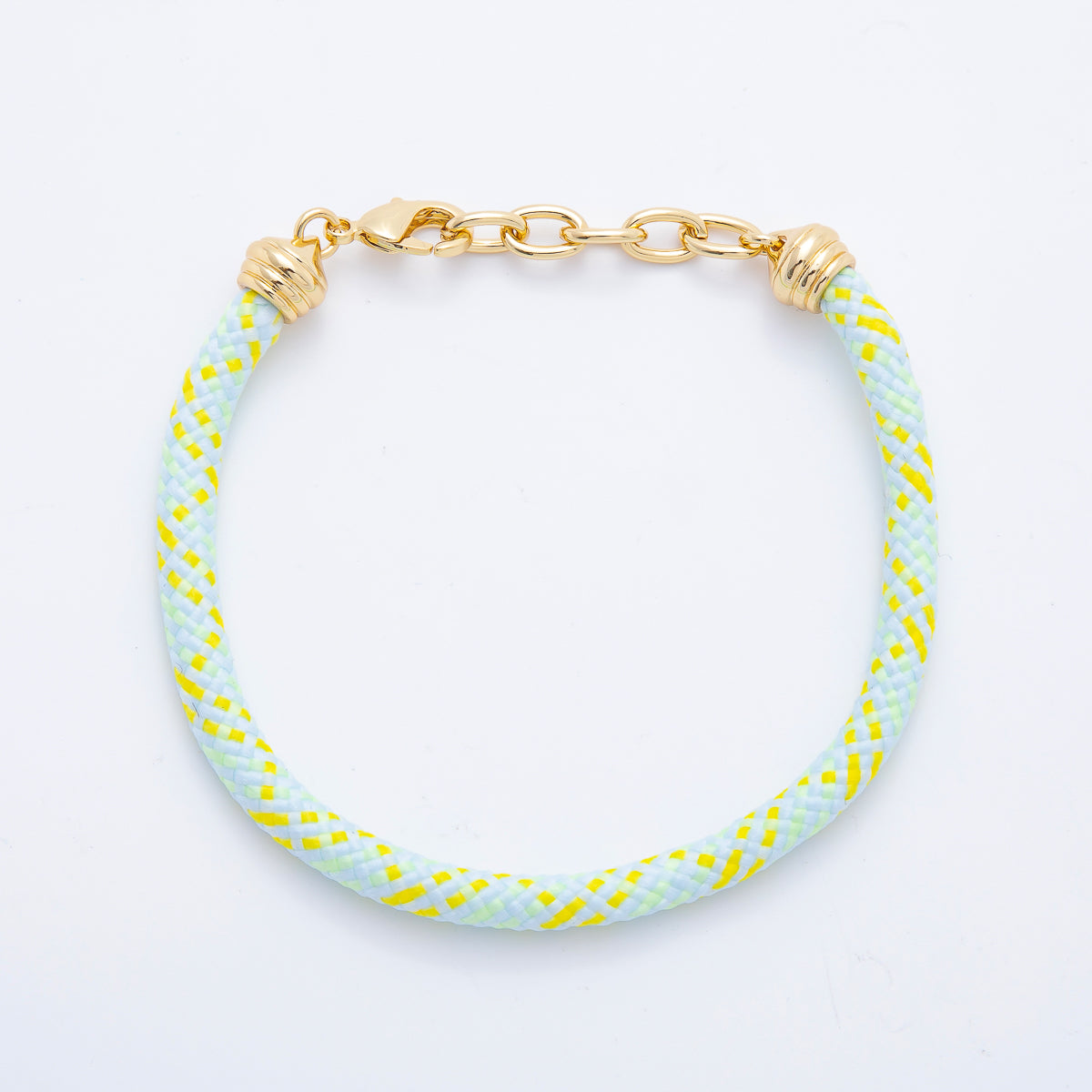 New Color 24K Gold Filled Summer Fall Cotton Cord Bracelet 8.4 inch | WA-1922 ~ WA-2034