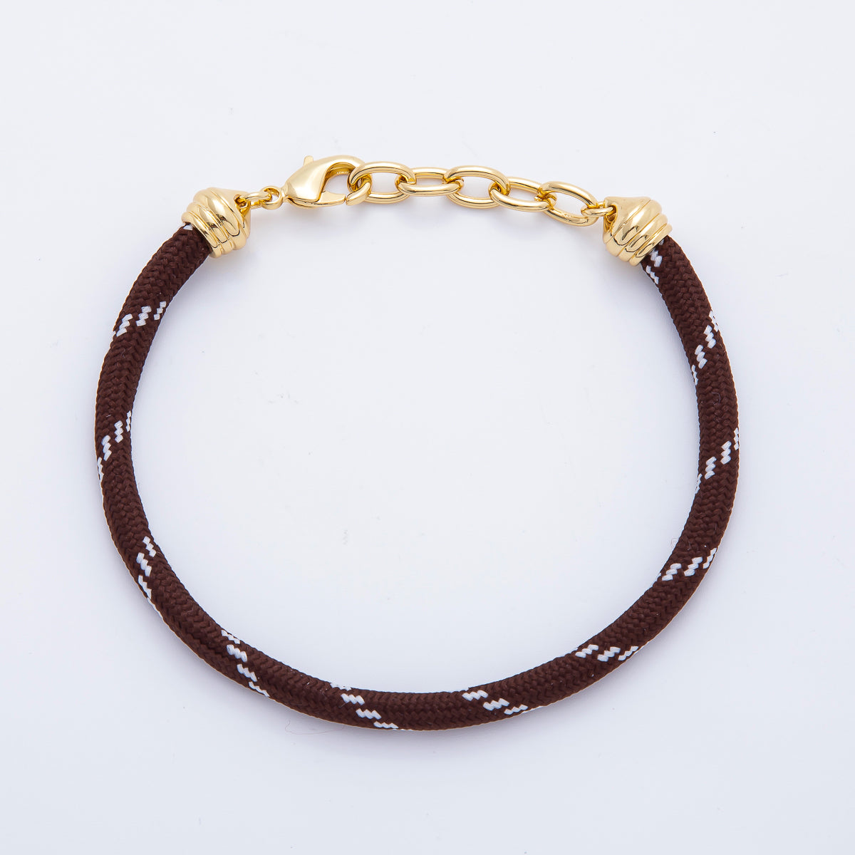 New Color 24K Gold Filled Summer Fall Cotton Cord Bracelet 8.4 inch | WA-1922 ~ WA-2034