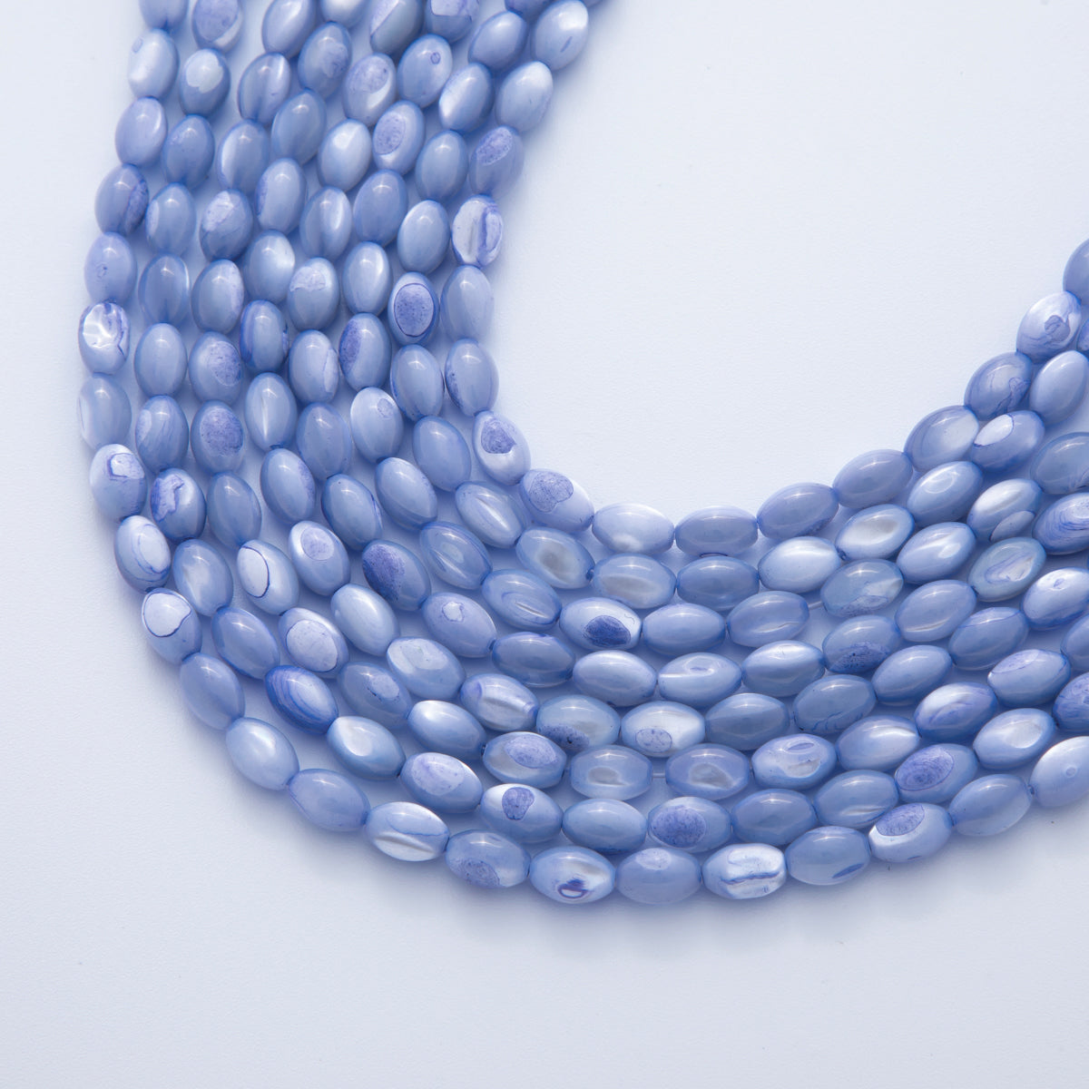 8.8mm Sphere Dyed Shell Pearl Strand Finding | WA-3296 ~ WA-3301