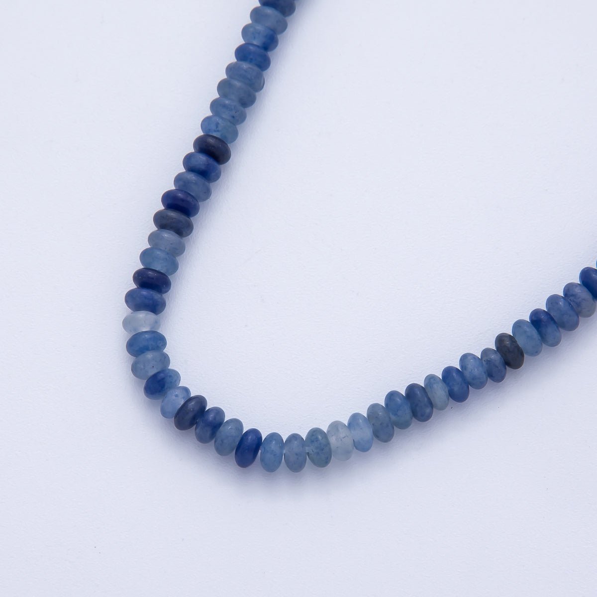 4.8mm x 2.5mm Rondelle Natural Gemstone Strand Finding | WA - 04176 ~ WA - 04185 - DLUXCA