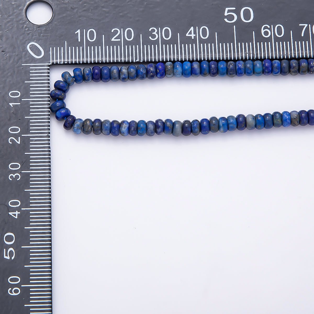 4mm Rondelle Natural Gemstone Bead Strand Finding | WA-00043 - DLUXCA